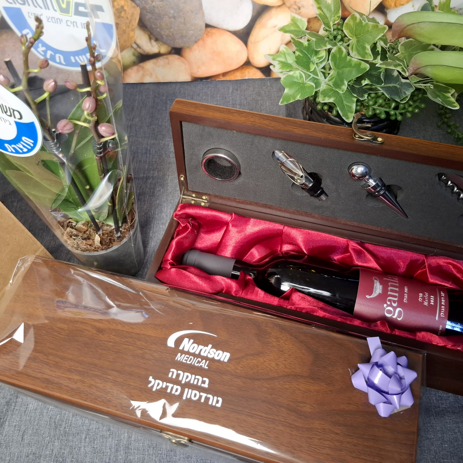 מארז יין ממותג