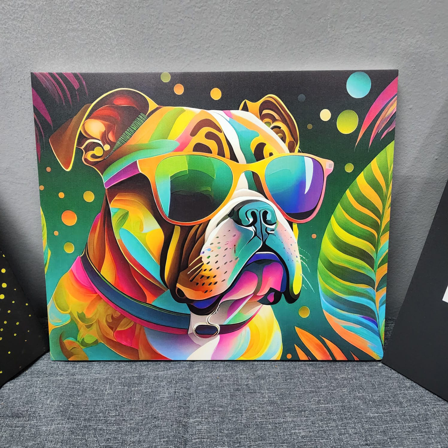 קאפה עם הדפסה - בולדוג