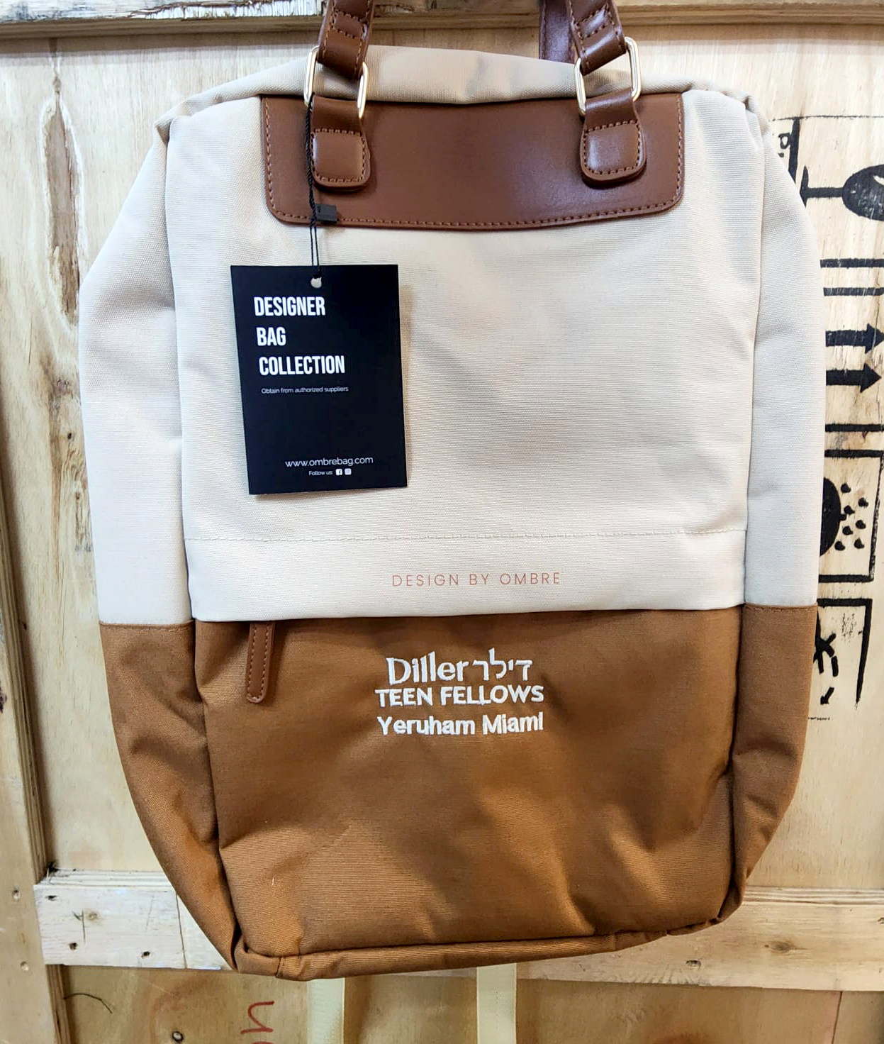 תיק גב וייב עם רקמה