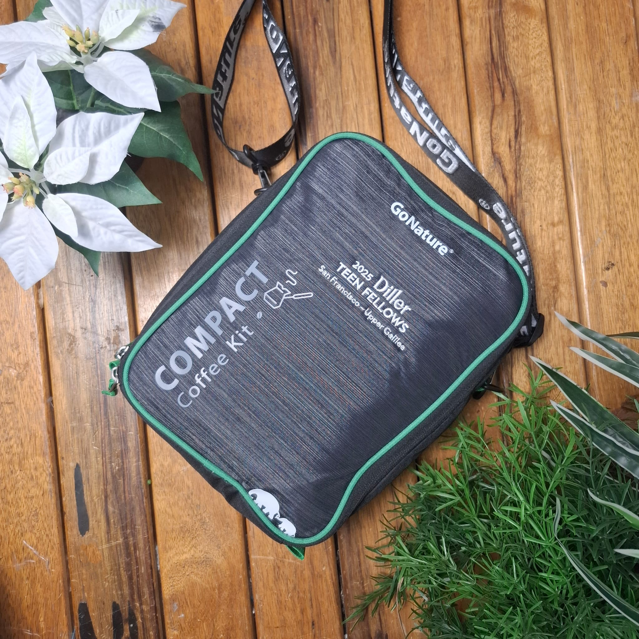 פקל קפה גו נייצ'ר עם רקמה