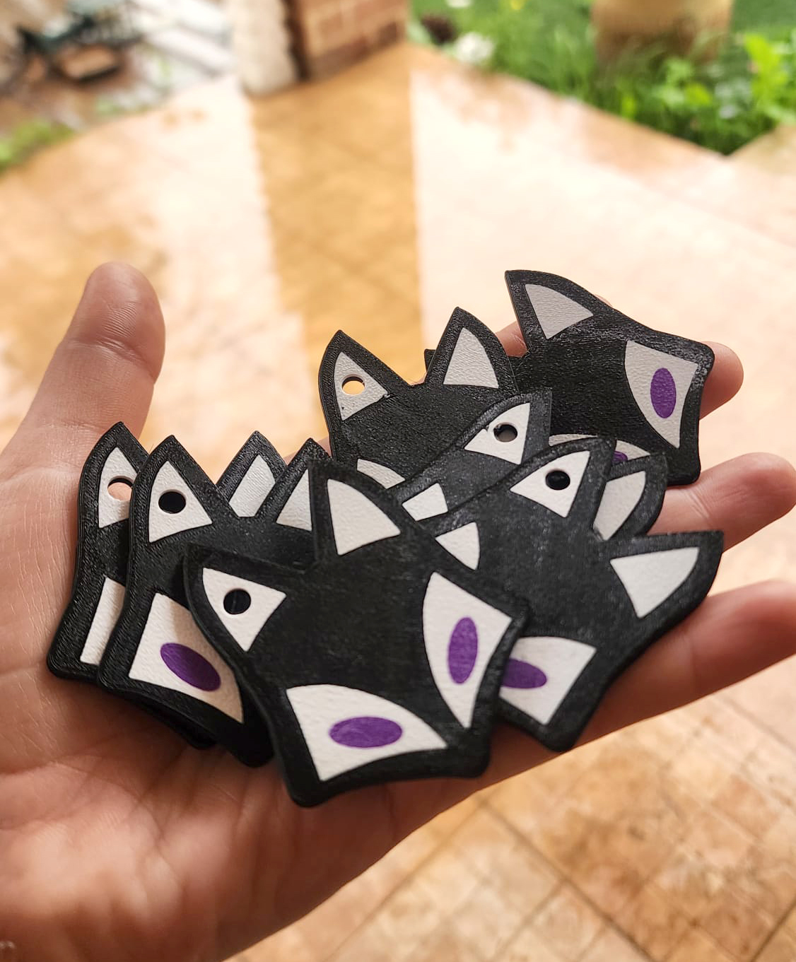 מחזיק מפתחות תלת מימד שועל גבעתי