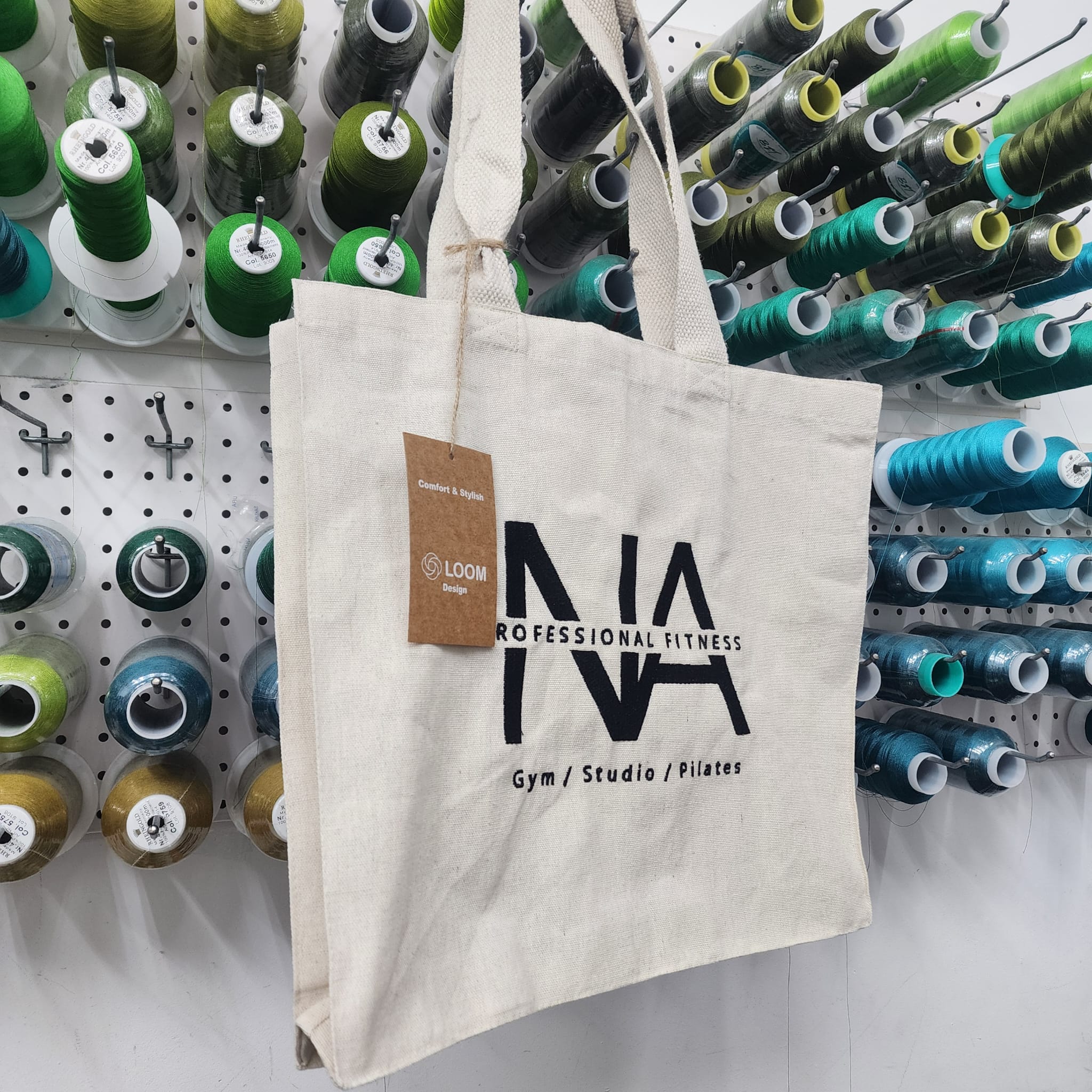 תיק בד איכותי עם רקמה