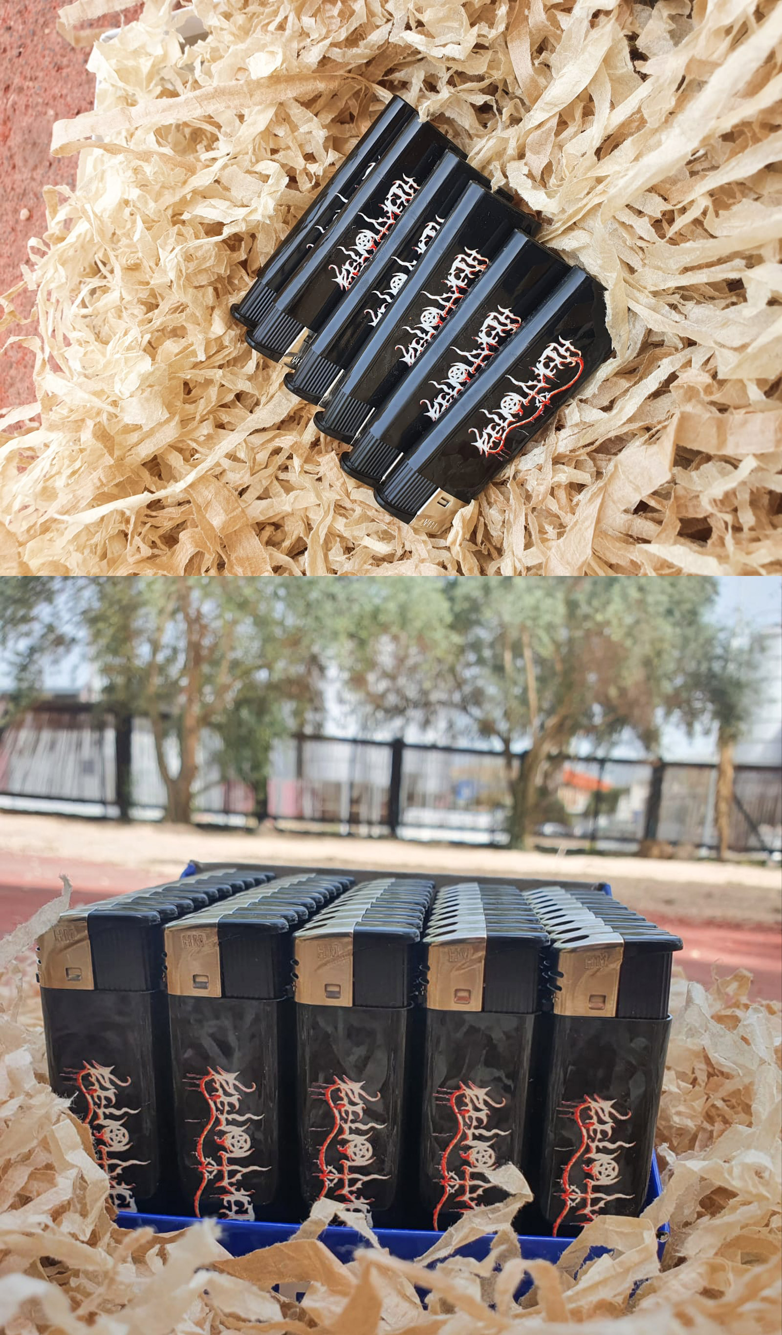 הדפסה צבעונית על מצתים